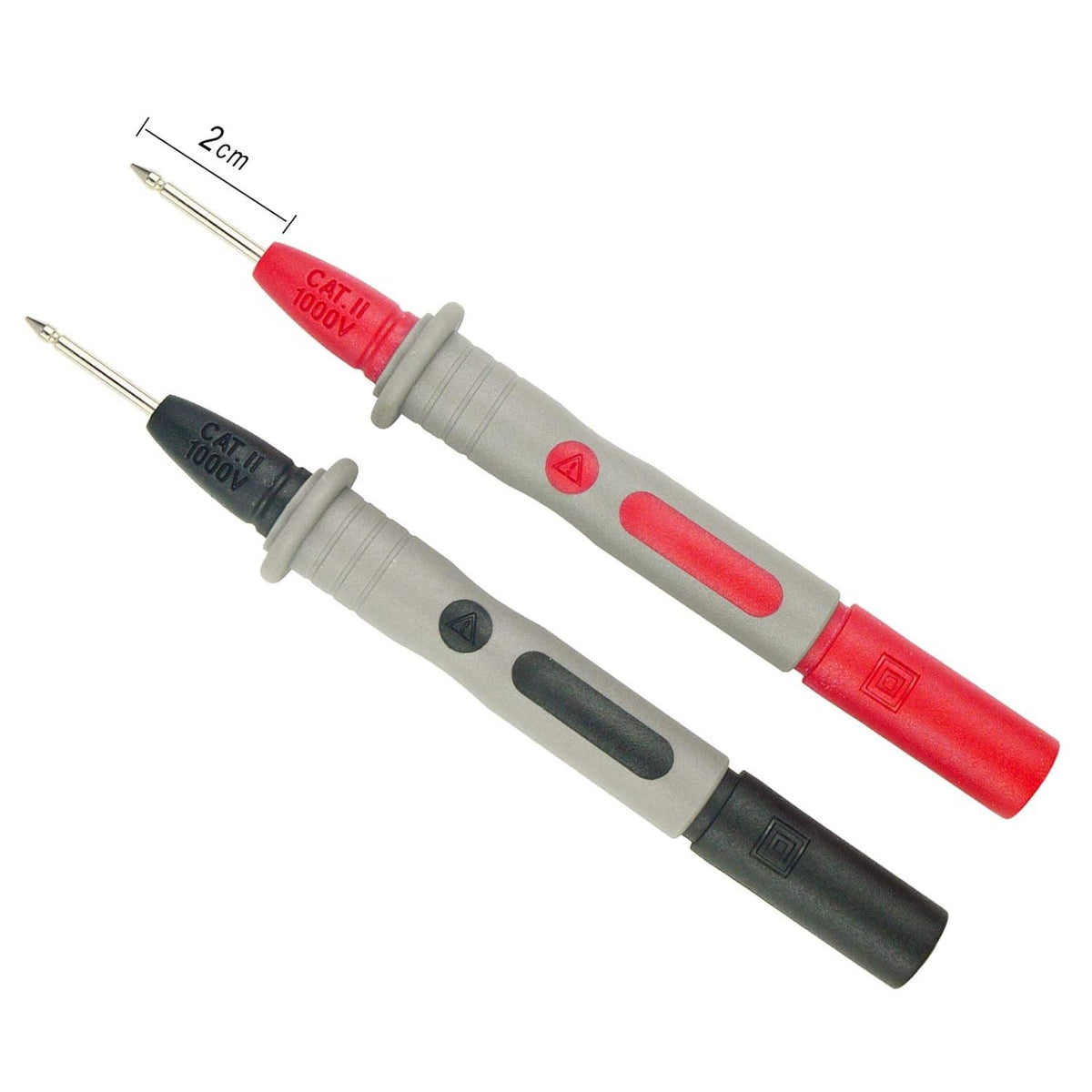 Meter Y Clips ZIBOO KIT-11 Multimeter Test Leads Kit with 3-Compartment Pouch ...