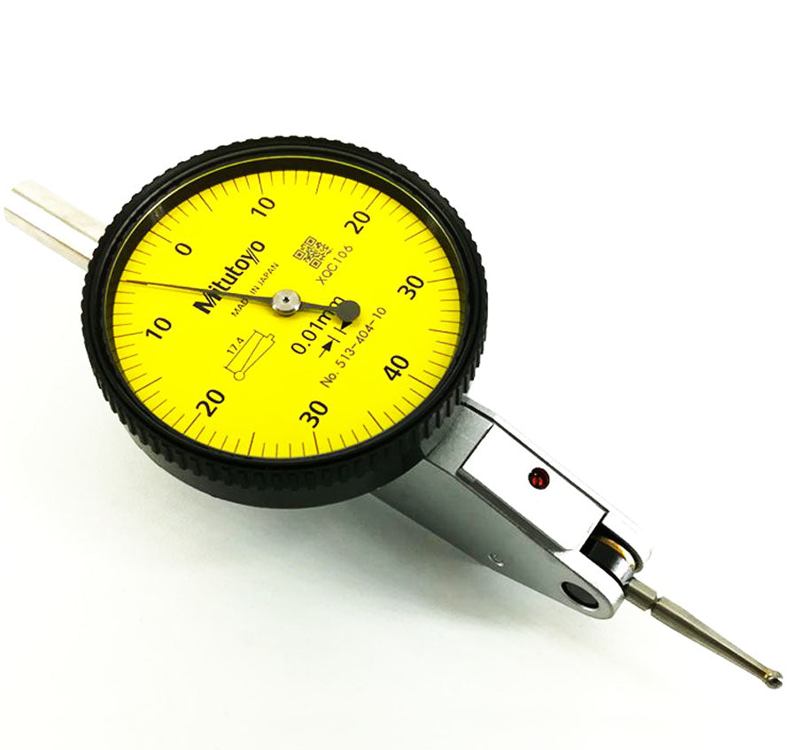 Mitutoyo 513-404-10C Yellow Face Mini Lever Indicator(0-0.8*0.01)