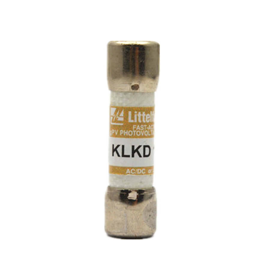 Littelfuse KLKD 1/10 (KLKD 0.1A) 0.1 Amp (0.1A) Midget Fast Acting Fuse 600V