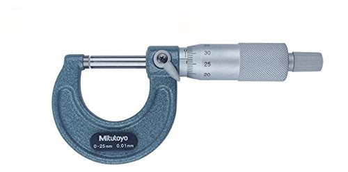 Mitutoyo 103-137 Mechanical Outside Micrometer 0-25mm X 0.01mm