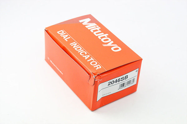 Mitutoyo 2046SB Dial Indicator Thread, 8mm Stem Dia Flat Back M2.5X0.45