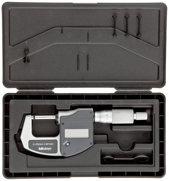 Mitutoyo 293-821-30 Digimatic outside micrometer 0-25mm/0.001mm