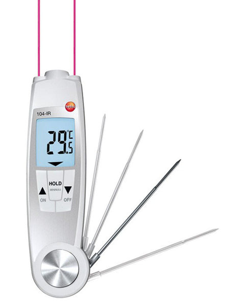 Testo 104-IR - Multi-purpose Infrared and Penetration Thermometer