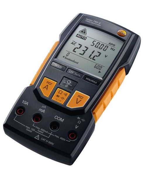 Testo 760-2 Digital Multimeter 0590 7602 True Root Mean Square Measurement New